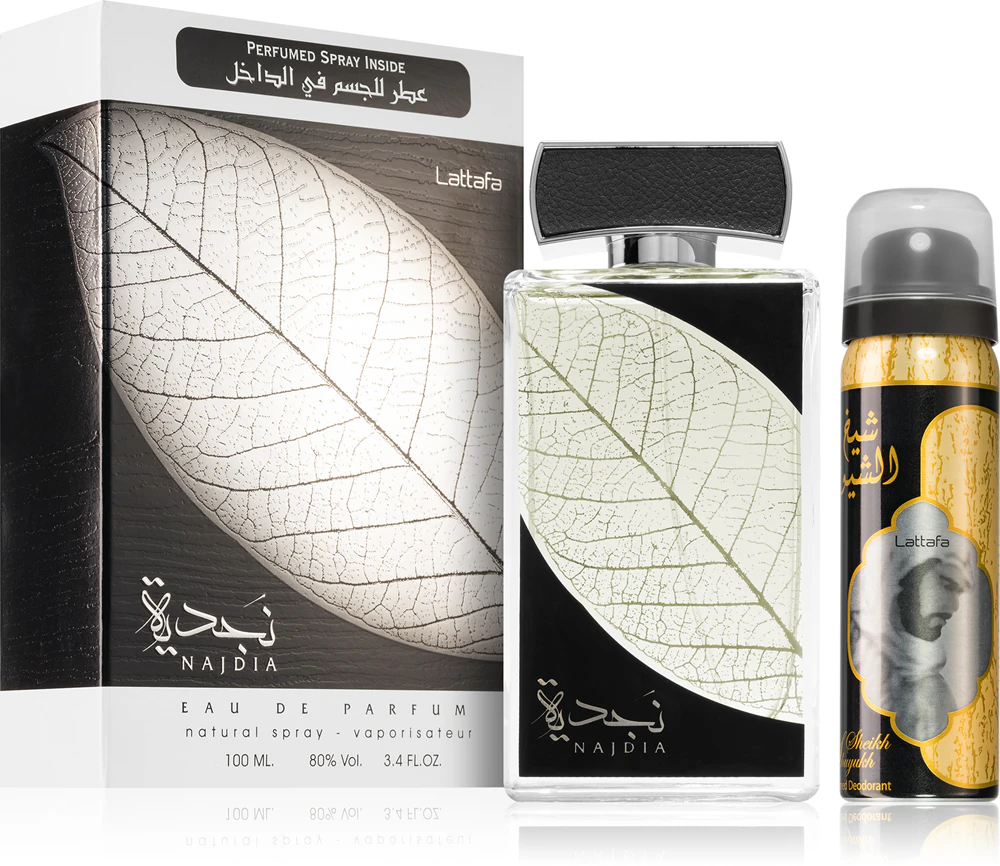 Lattafa Najdia gift set for men