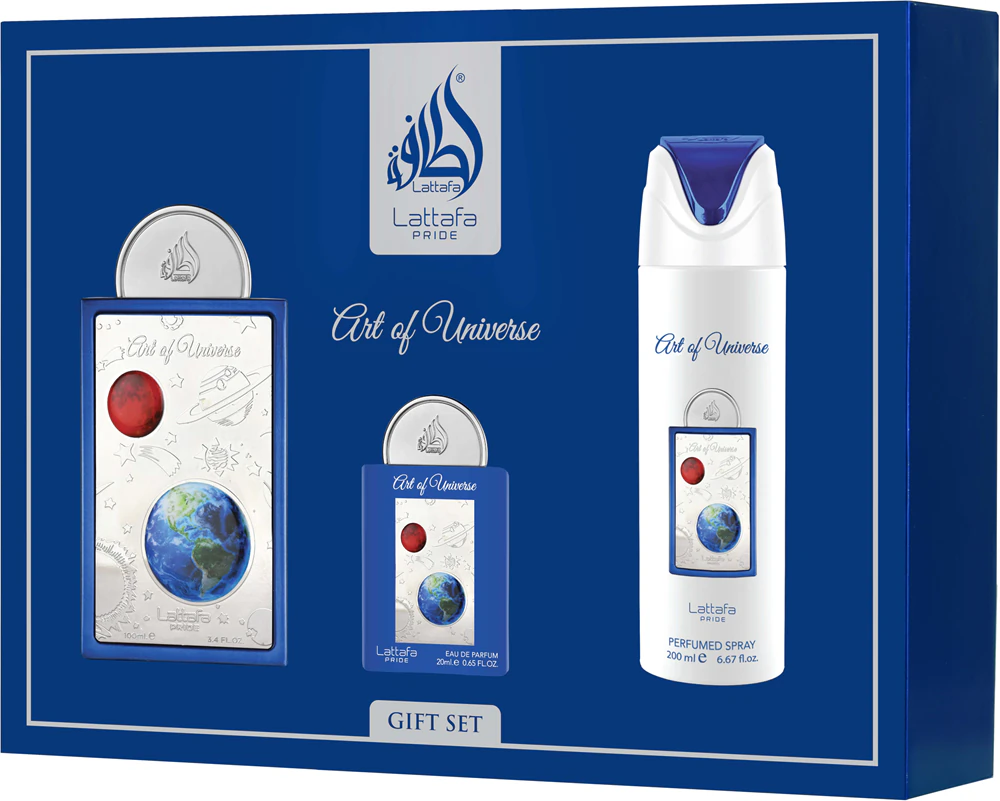 Lattafa Pride Art Of Universe Gift Set Unisex 320ml
