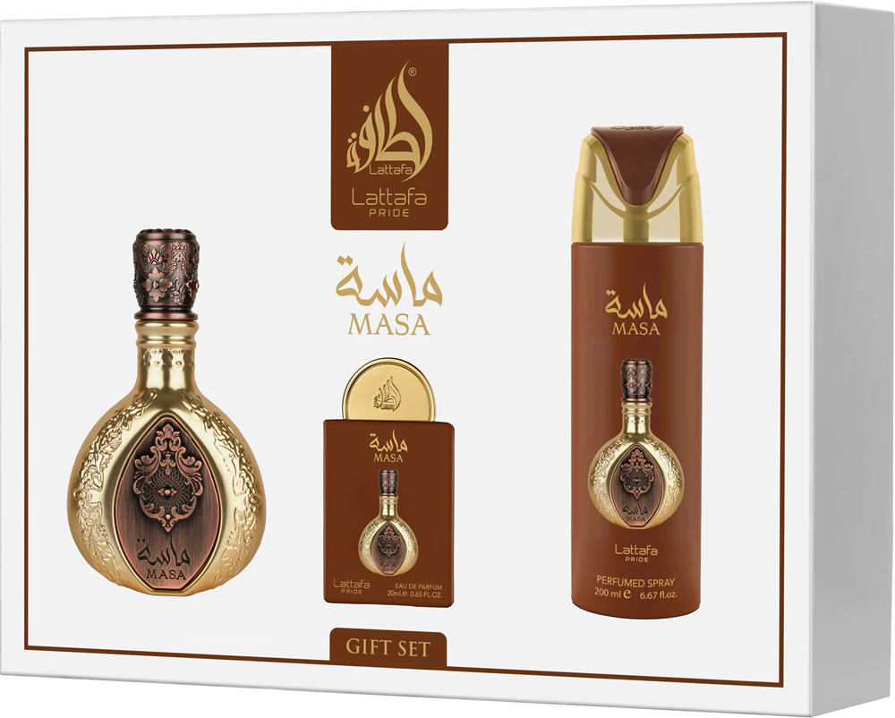 Lattafa Pride Masa Gift Set Unisex 320ml