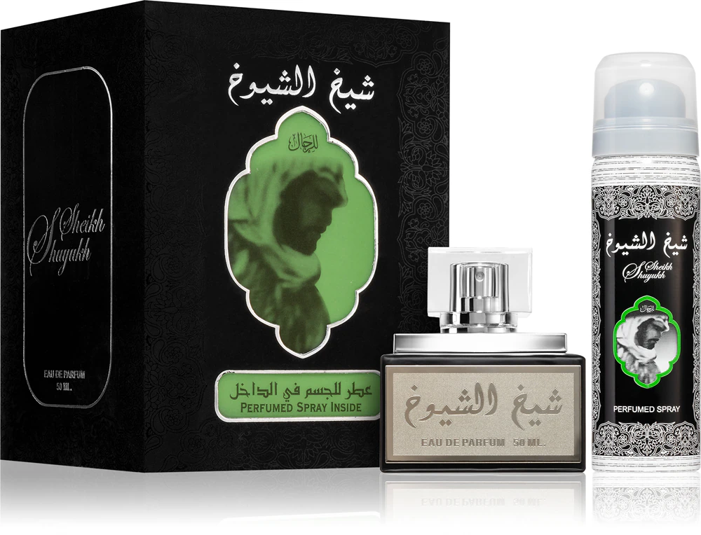 Lattafa Sheikh Al Shuyukh Black Gift Set Unisex