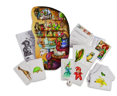 LOUD witchcraft, card set sounds, syllables, rhymes