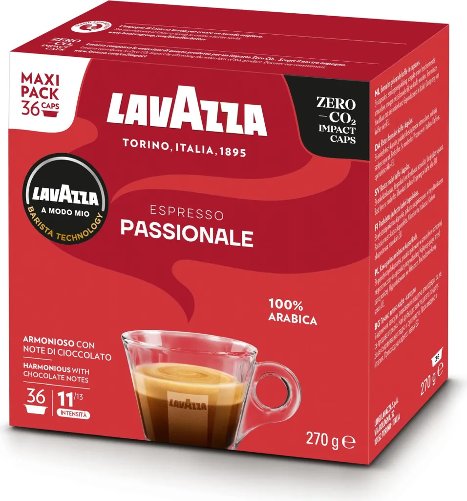 Lavazza 36 Capsules A Modo Mio Passionate /10