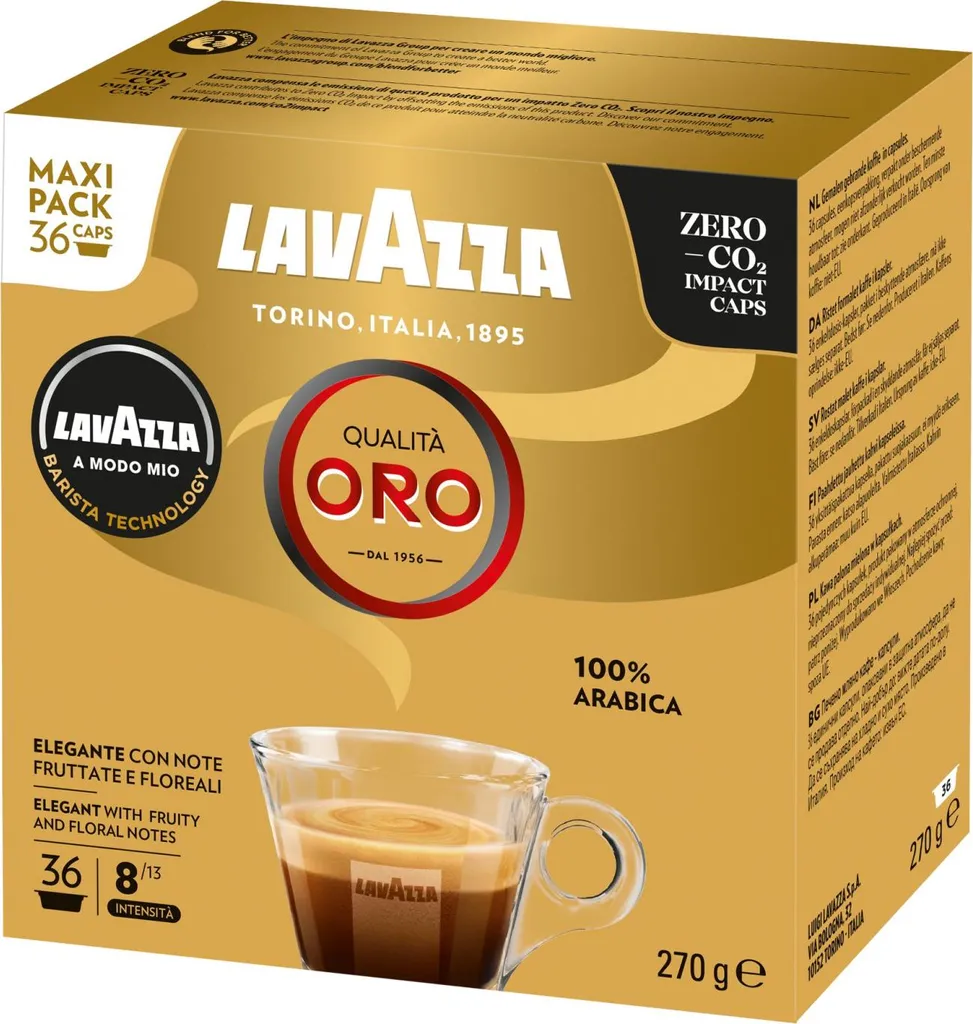 Lavazza 8277 Coffee Capsules & Coffee Pads, 36 pieces 350g