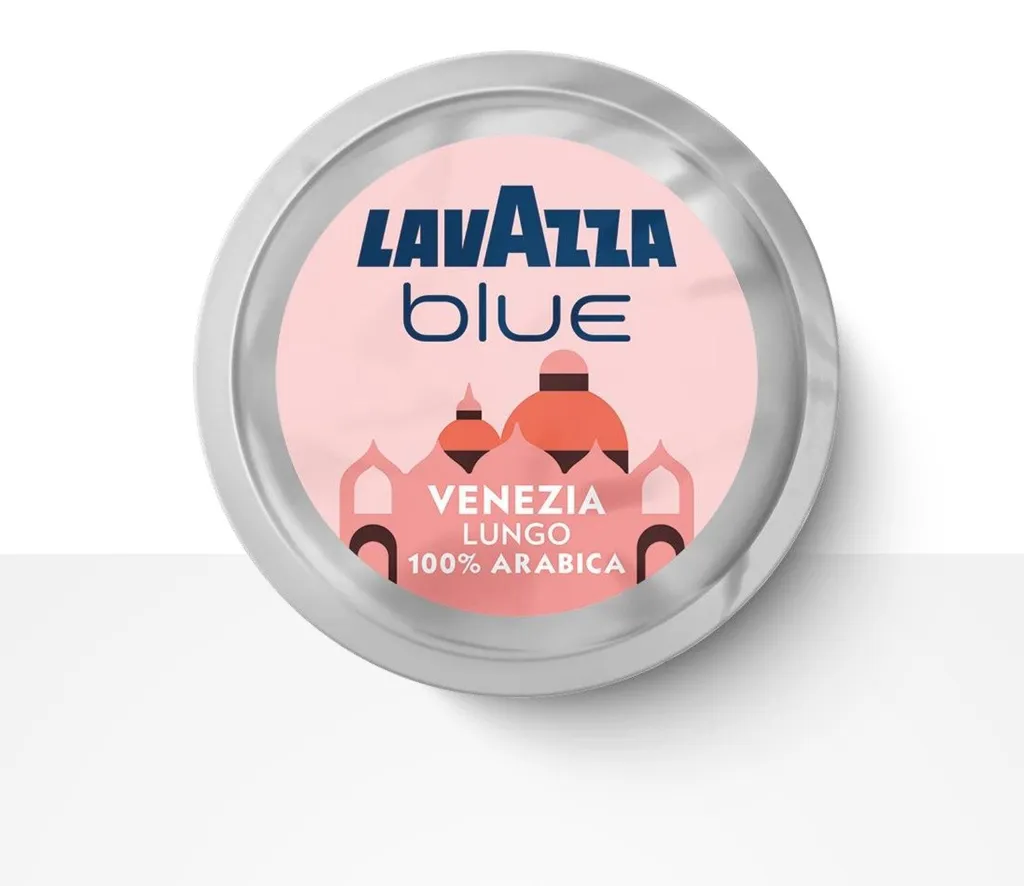Lavazza Blue Venezia Lungo 100 coffee capsules, 100% Arabica 900g