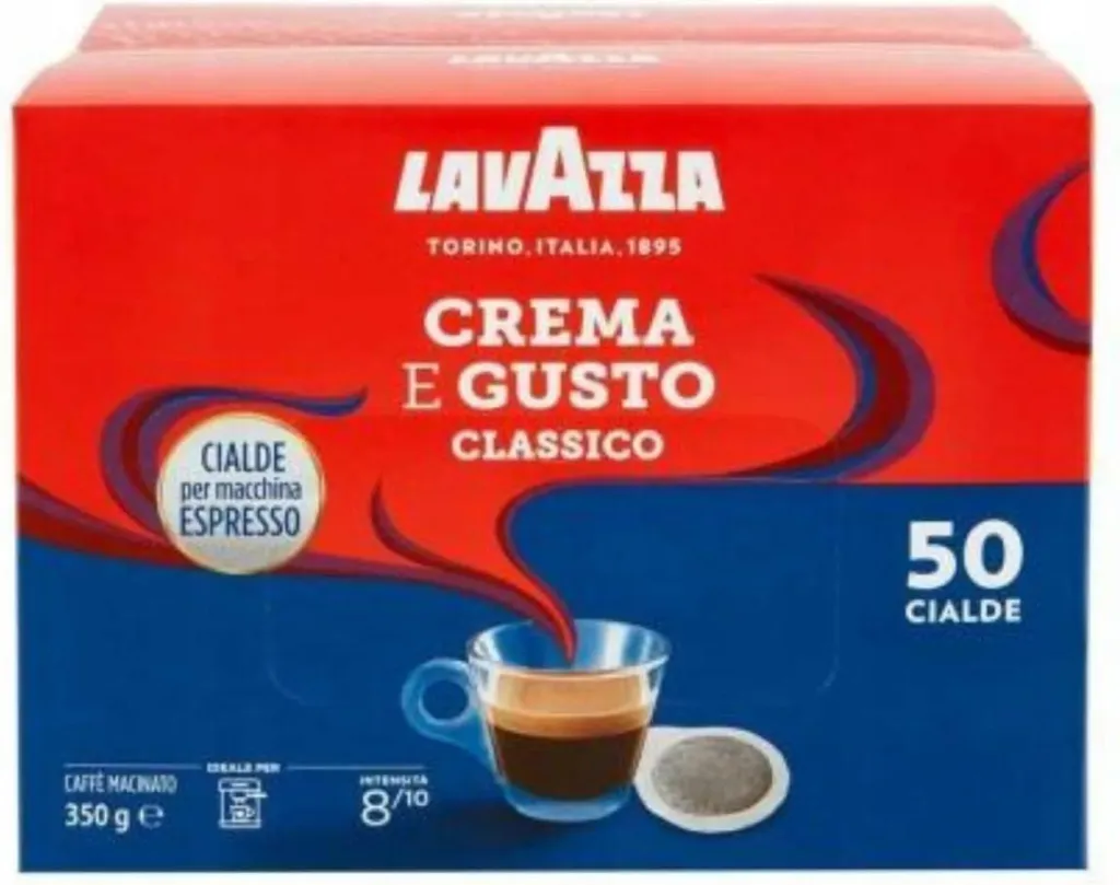 Lavazza Crema e Gusto Classico Coffee Pods 50 pieces