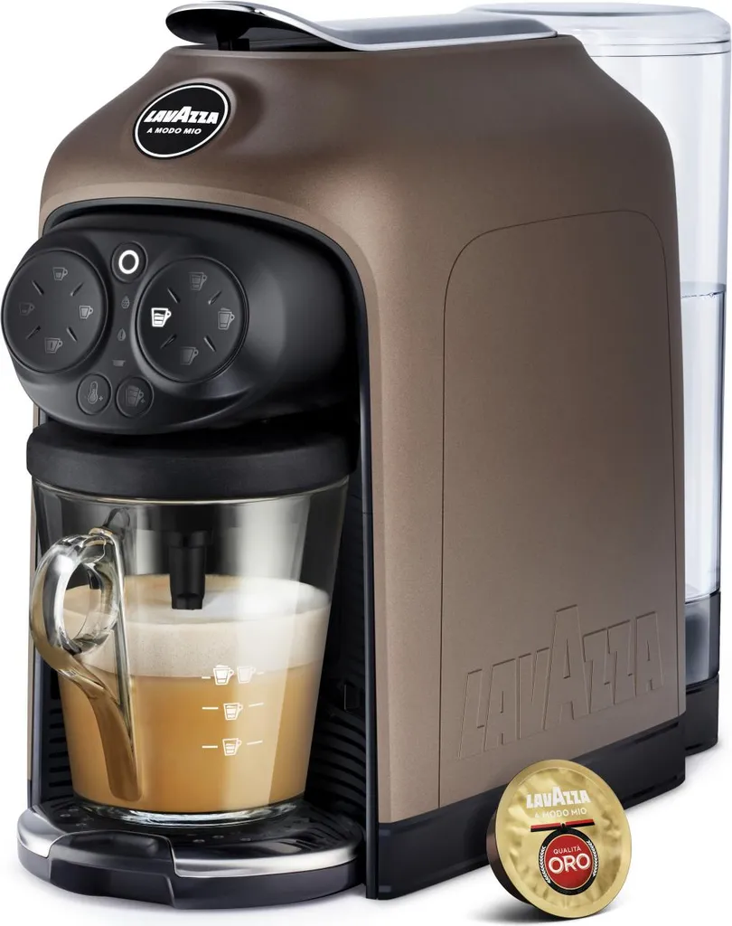 Lavazza Deséa, pod coffee machine, 1.1 l, coffee capsule, 1500 W, Braun