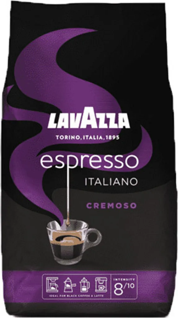 Lavazza Espresso - Italiano Cremoso - Aromatic Coffee Beans 1 kg