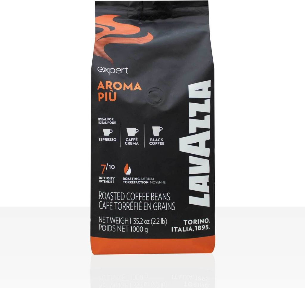 Lavazza Expert Aroma Piu Espresso - 6 x 1kg coffee beans