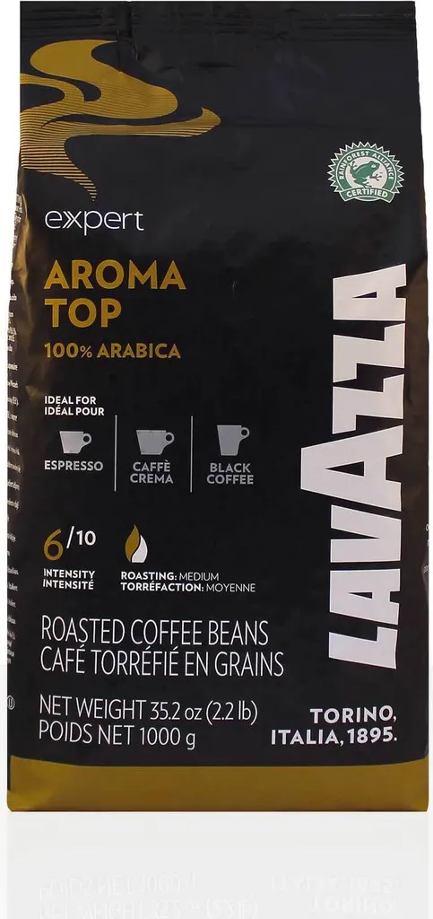 Lavazza Expert Aroma Top - 1kg coffee beans, 100% Arabica