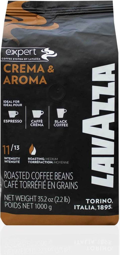 Lavazza Expert Crema & Aroma Espresso - 6 x 1kg coffee beans
