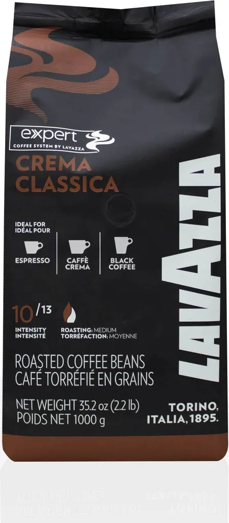 Lavazza Expert Crema Classica Espresso - 6 x 1kg coffee beans