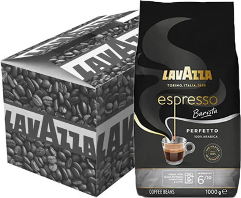 Lavazza - Lavazza Espresso Bean Barista Perfetto Coffee 1 kg | 1000 grams | 6 pieces