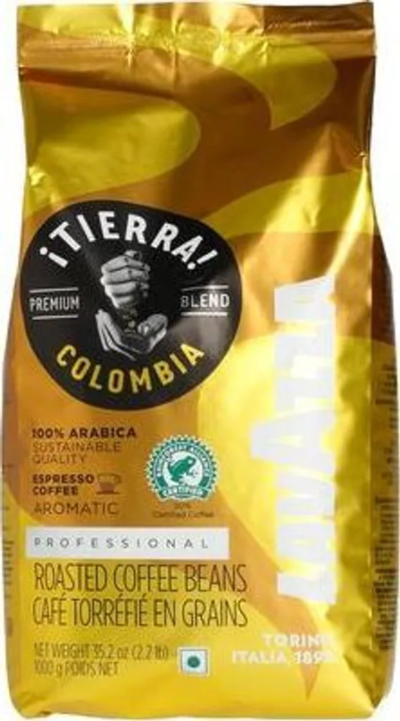 Lavazza Tierra Columbia 1kg coffee beans