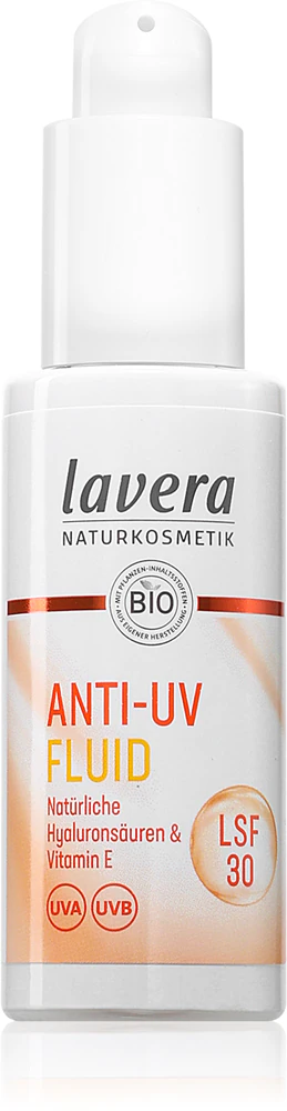 Lavera Anti-UV Fluid Tanning Fluid for the Face SPF 30