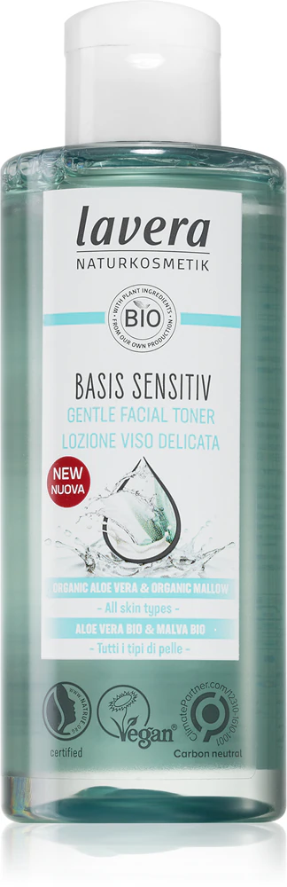 Lavera Basis Sensitive gentle skin tonic with moisturizing effect
