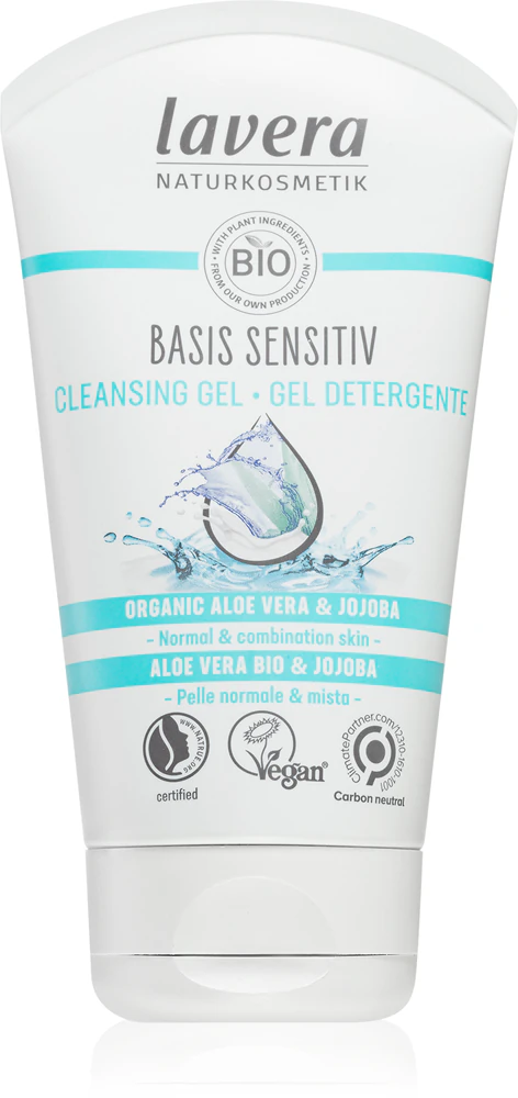 Lavera Basis Sensitive gentle cleansing gel for normal and combination skin