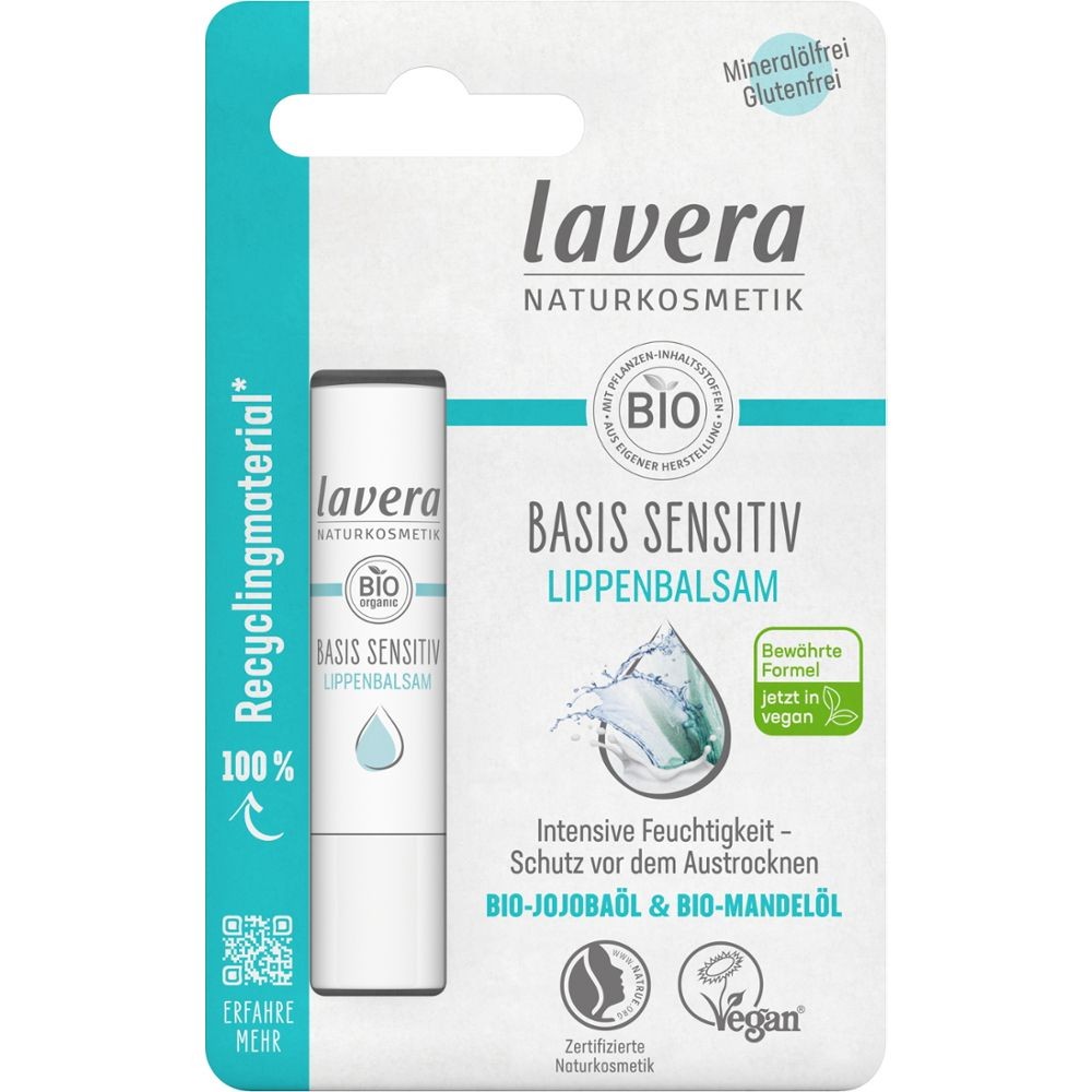 lavera basis sensitive lip balm 4,5 g