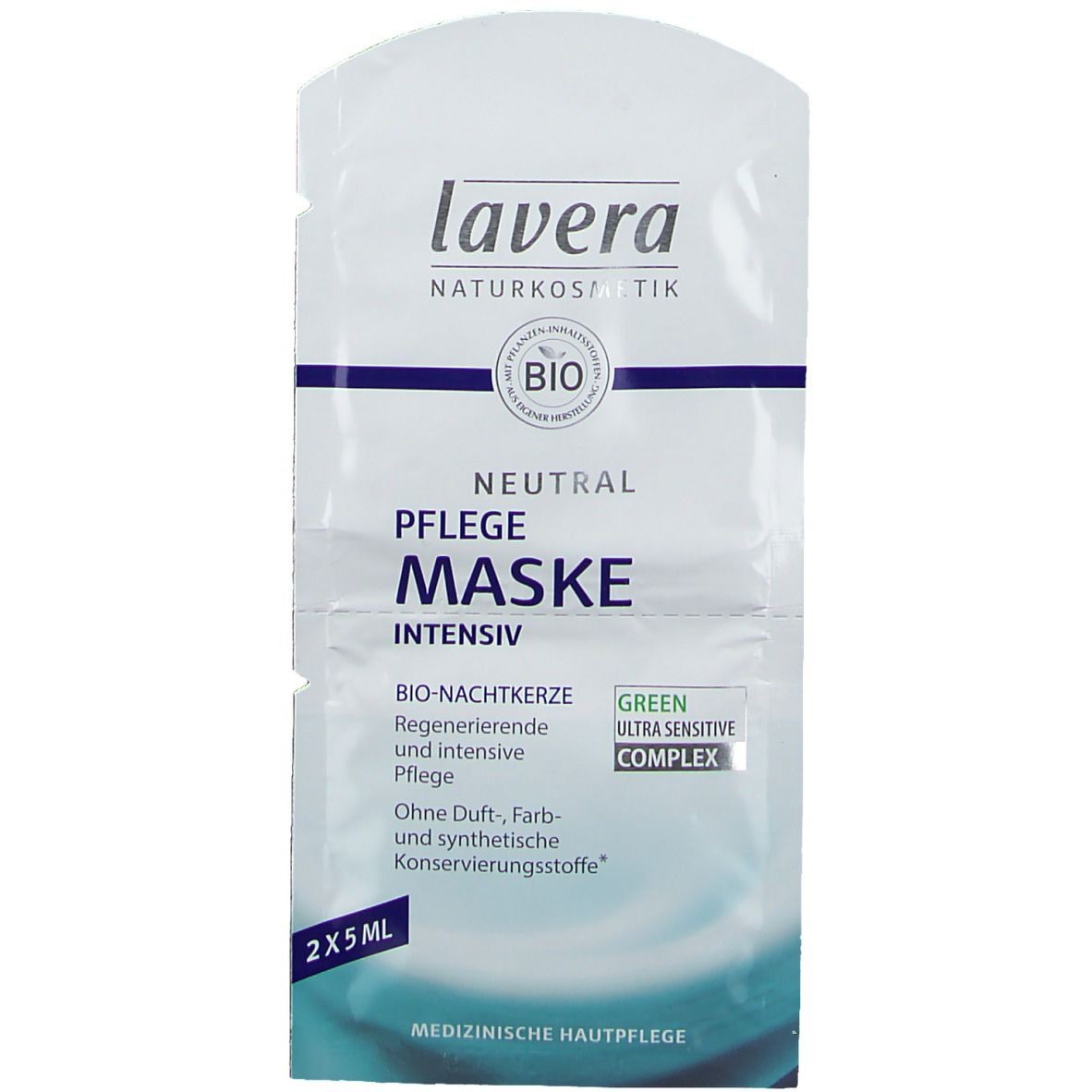 lavera neutral intensive care mask 2x5 ml