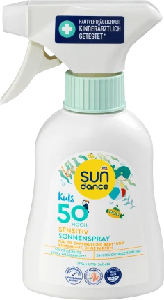 SUNDANCE Sun spray Kids sensitive, SPF 50, 200 ml