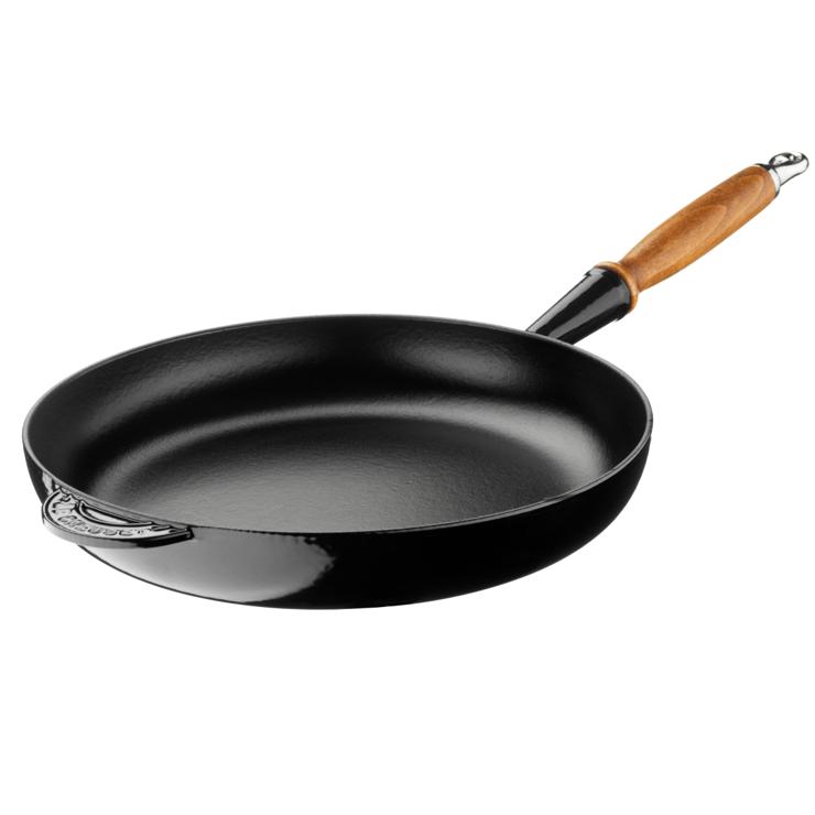 Le Creuset Pan With Wooden Handle 28Cm