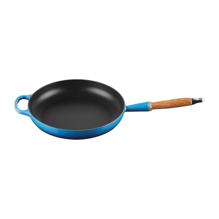 Le Creuset Signature pan wood handle 28cm