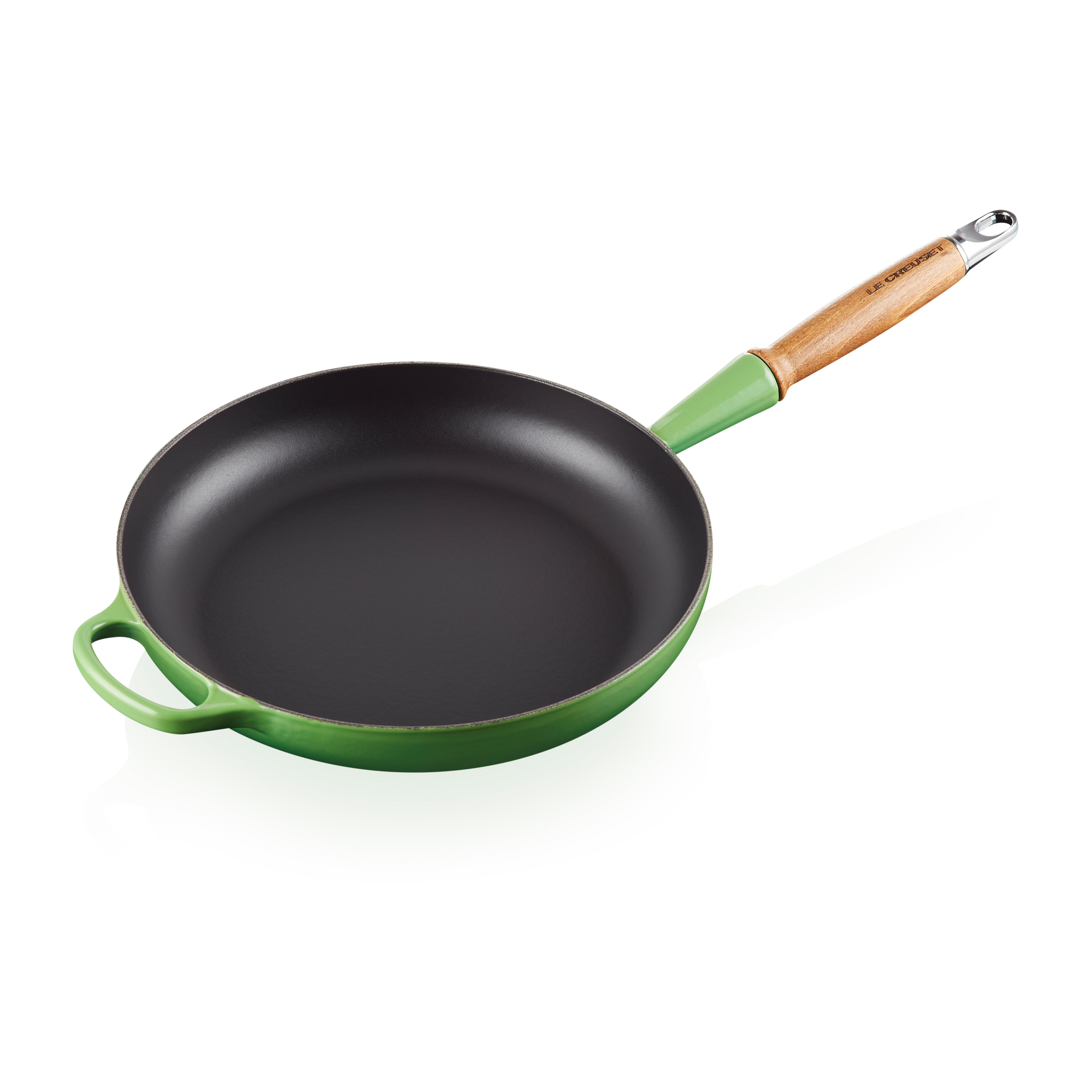Le Creuset Signature frying pan with wooden handle, 28cm