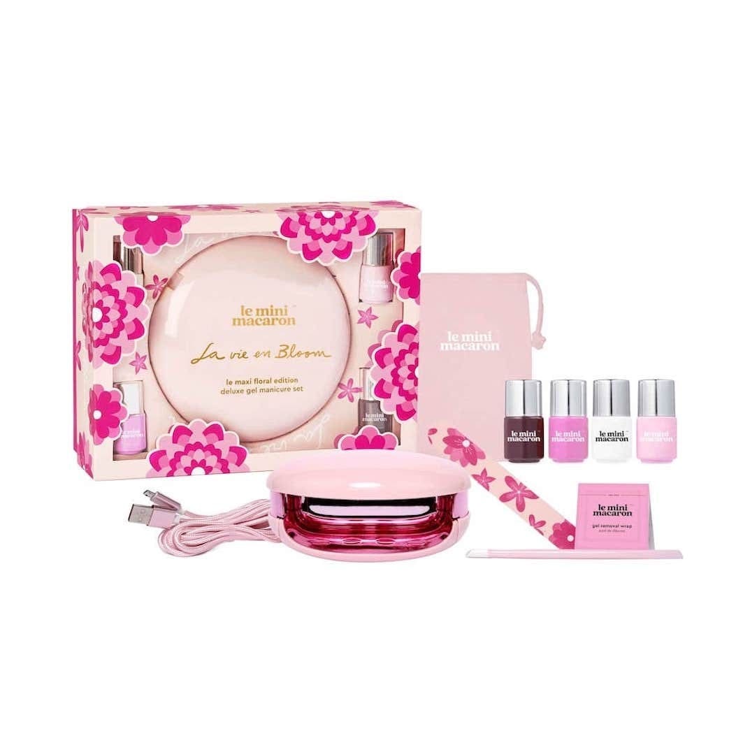 Le Mini Macaron Le Maxi La Vie en Bloom - Deluxe Gel Manicure Set