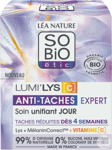 So'Bio Étic Léa Nature SoBio Étic Uniform Day Care Day Radiance Anti-Stains Organic 50ml