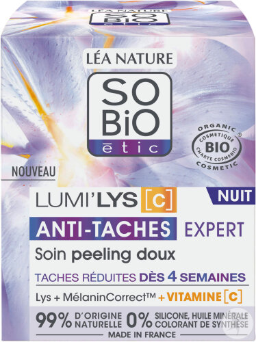 So'Bio Étic Léa Nature SoBio Étic Night Care Gentle Peeling 50ml