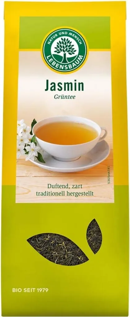 Lebensbaum Green Tea Jasmine Leaf 75g