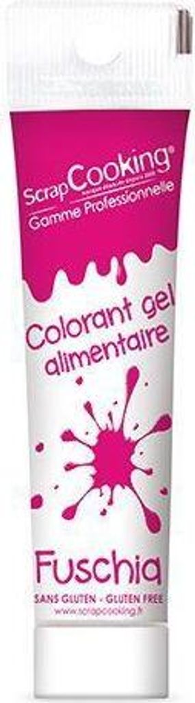 ScrapCooking Food coloring - gel - 20 g - Fuchsia