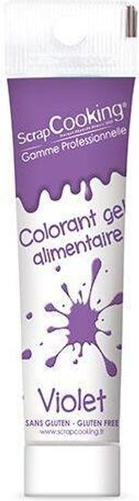 ScrapCooking Food coloring - gel - 20 g - purple