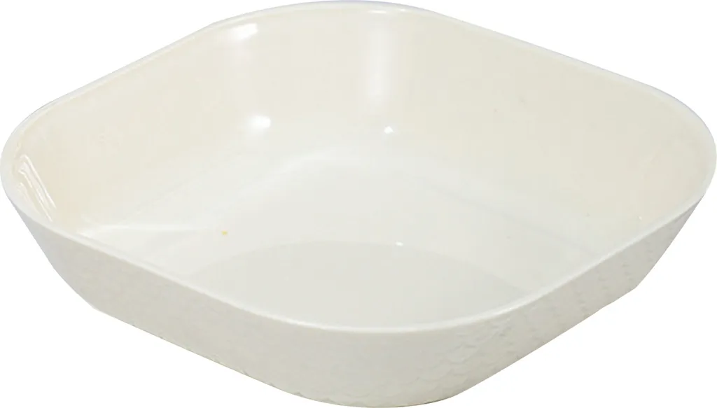 Homedvery Food plate, smooth surface, snack fruit plate, flat bottom, plastic bone spittoon for the household kitchen