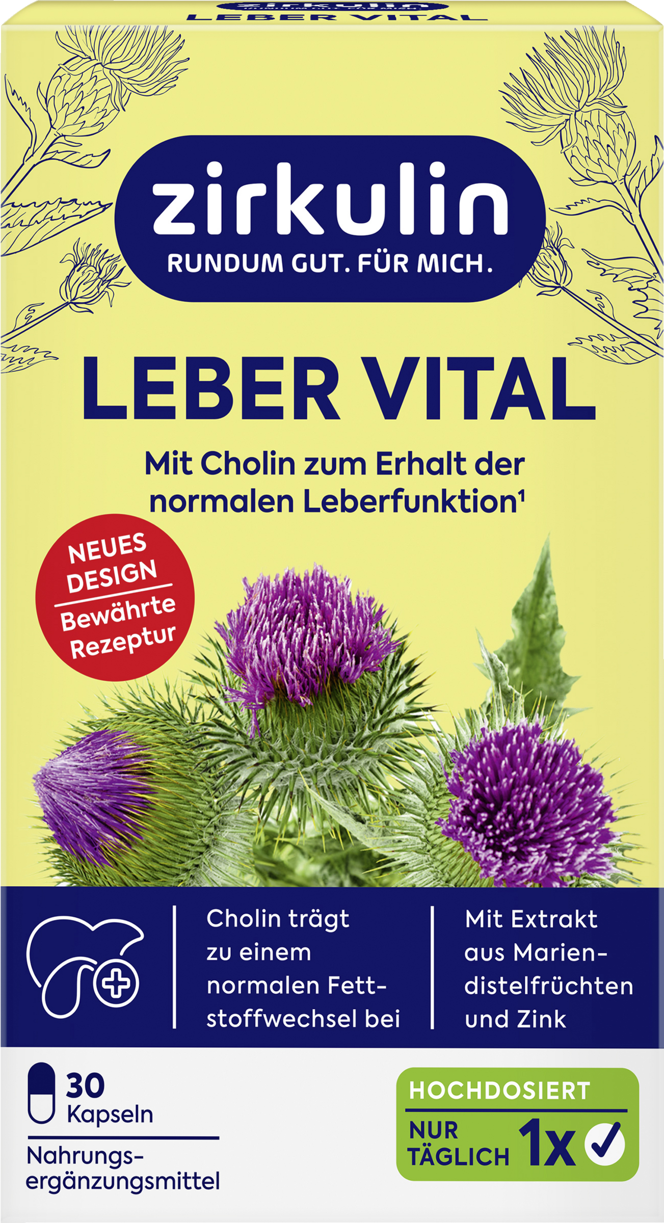 Zirkulin Liver Vital in high doses