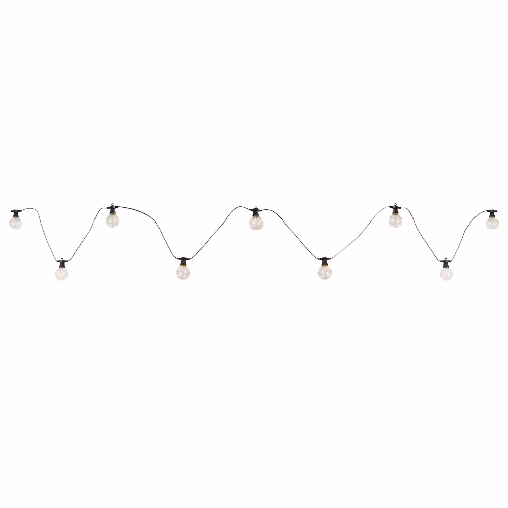 LED decorative light ALMAGA clear 10-light