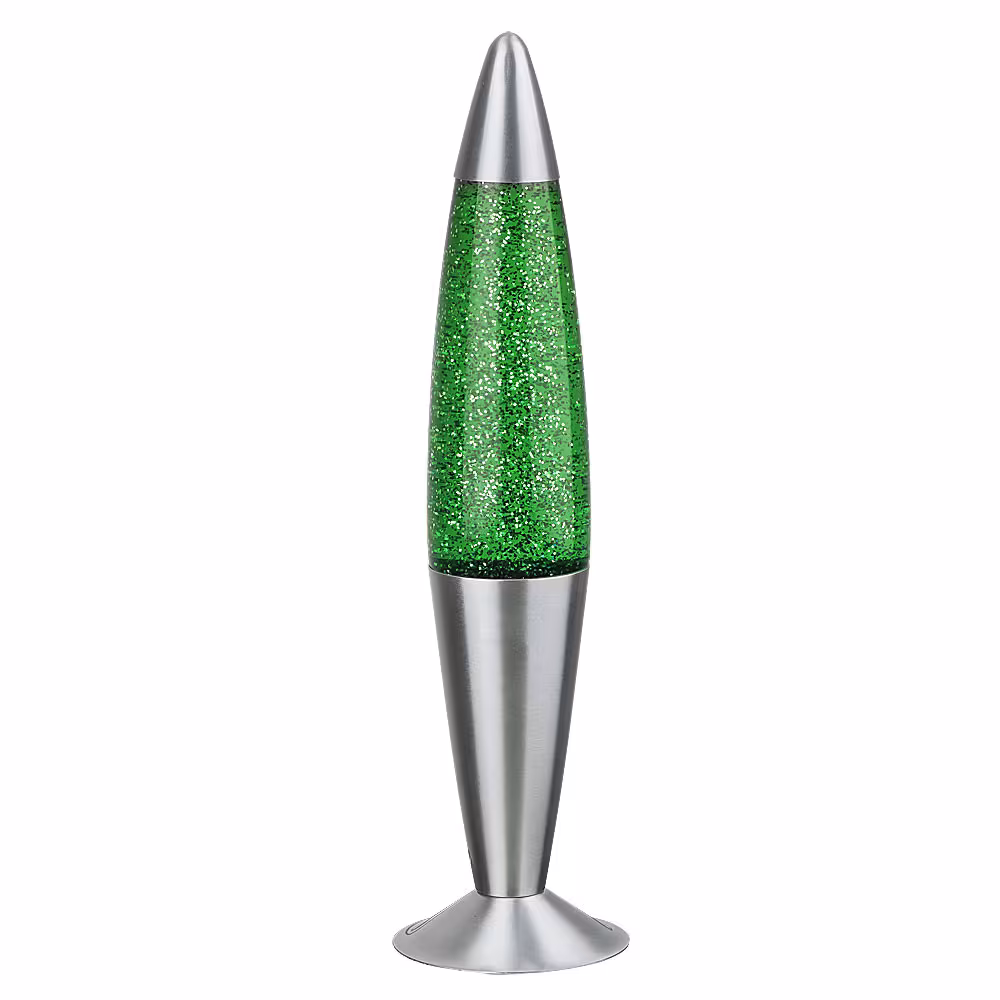 LED decorative light, aluminum, glass, silver