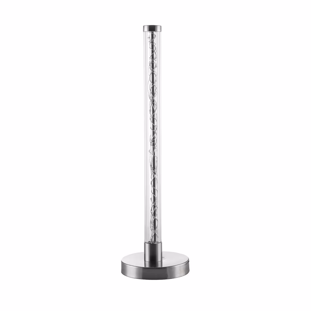 LED decorative light, metal, silver