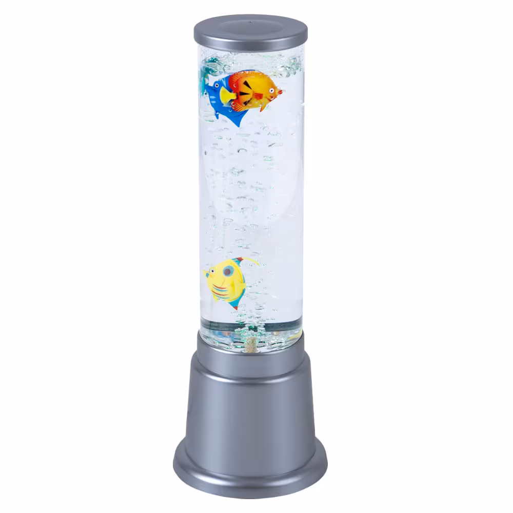 LED decorative light, water column, silver with color change