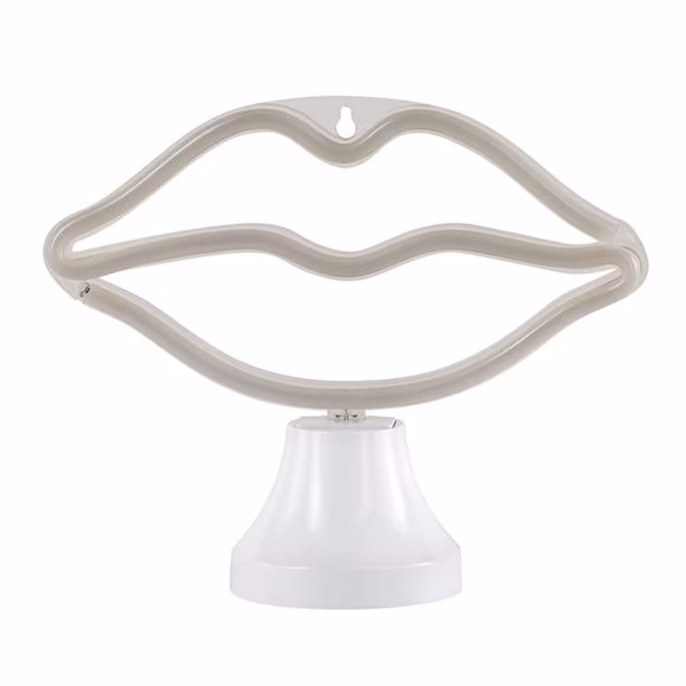 LED Table Lamp Silicone White 2-Pack