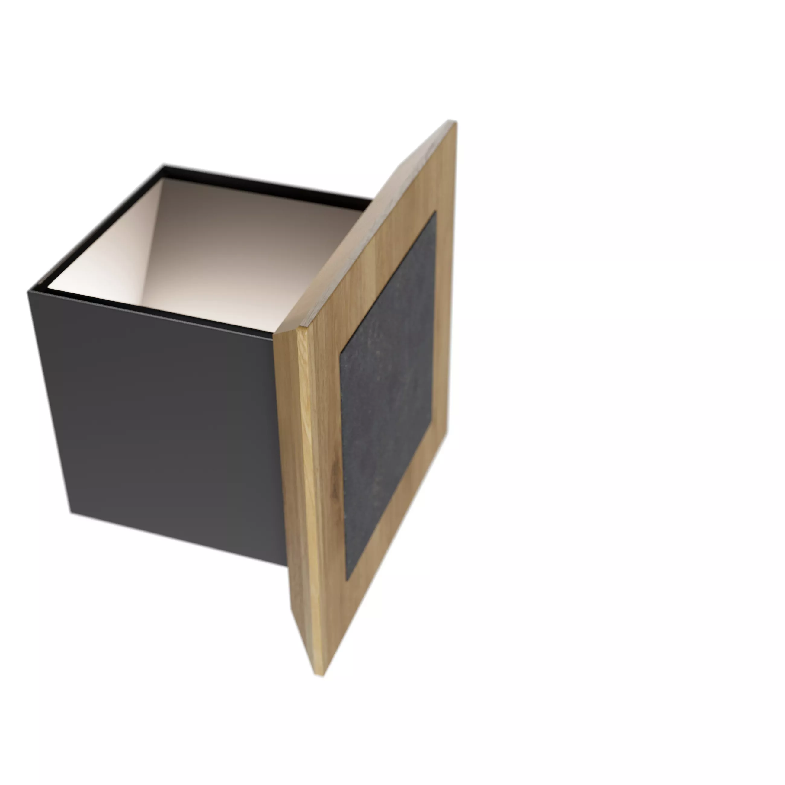LED wall light Saalbach 15/15/15 cm