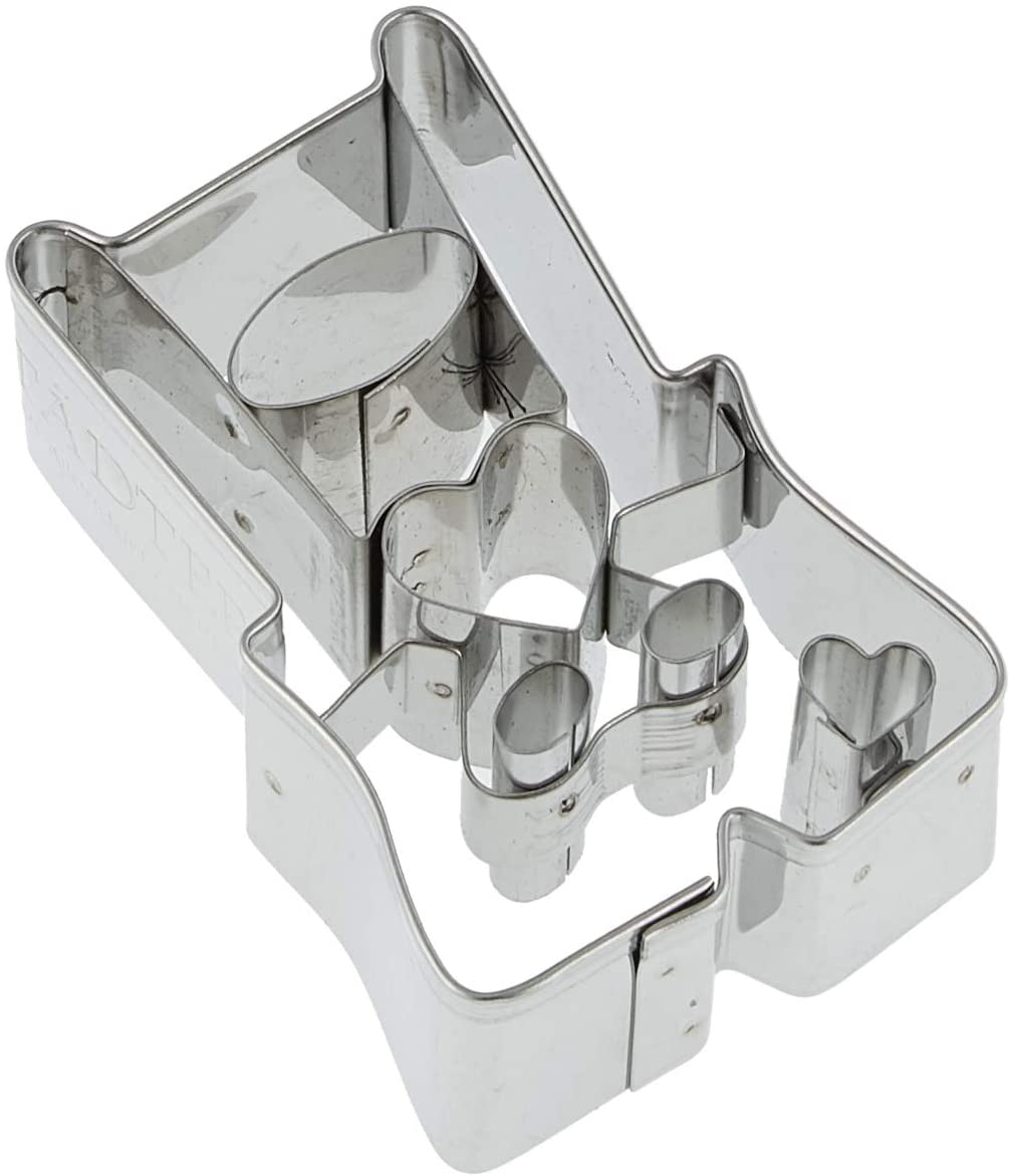 Staedter Lederhosen Embossing Cutter Städter 6 cm Stainless Steel