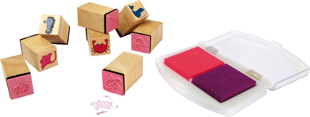 Small Foot by Legler Legler Fishes Stamp Set