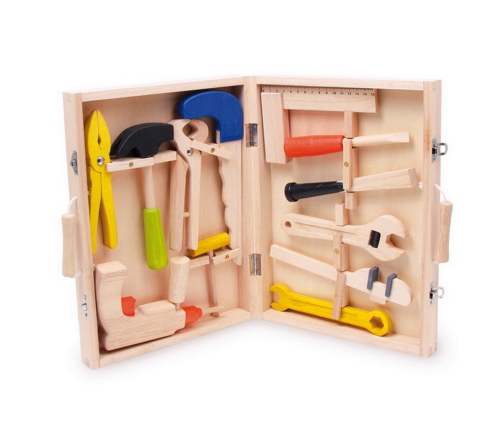 Small Foot by Legler Legler Lino Toolbox Preschool Learning Toy