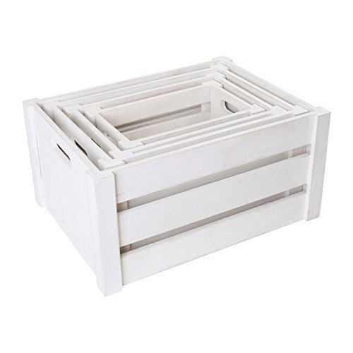 Small Foot by Legler Legler Wooden Box In White Childrens Furniture