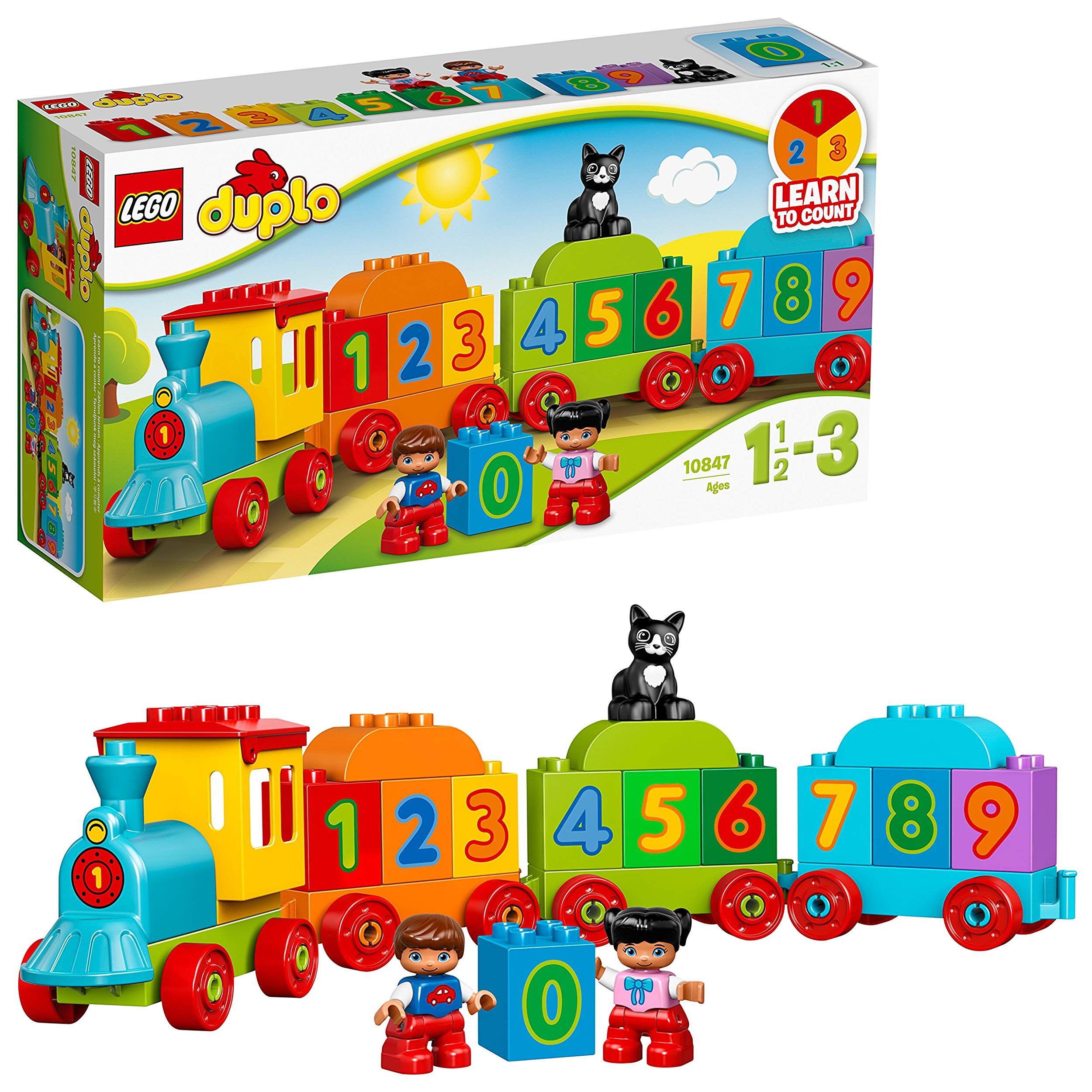 Lego Duplo Numbers Train Pre School Toy