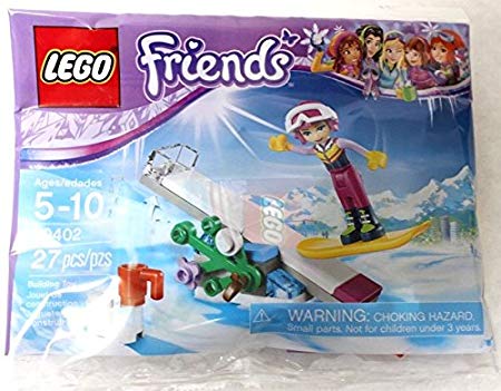Lego Friends Snowboard Tricks Polybag Bagged
