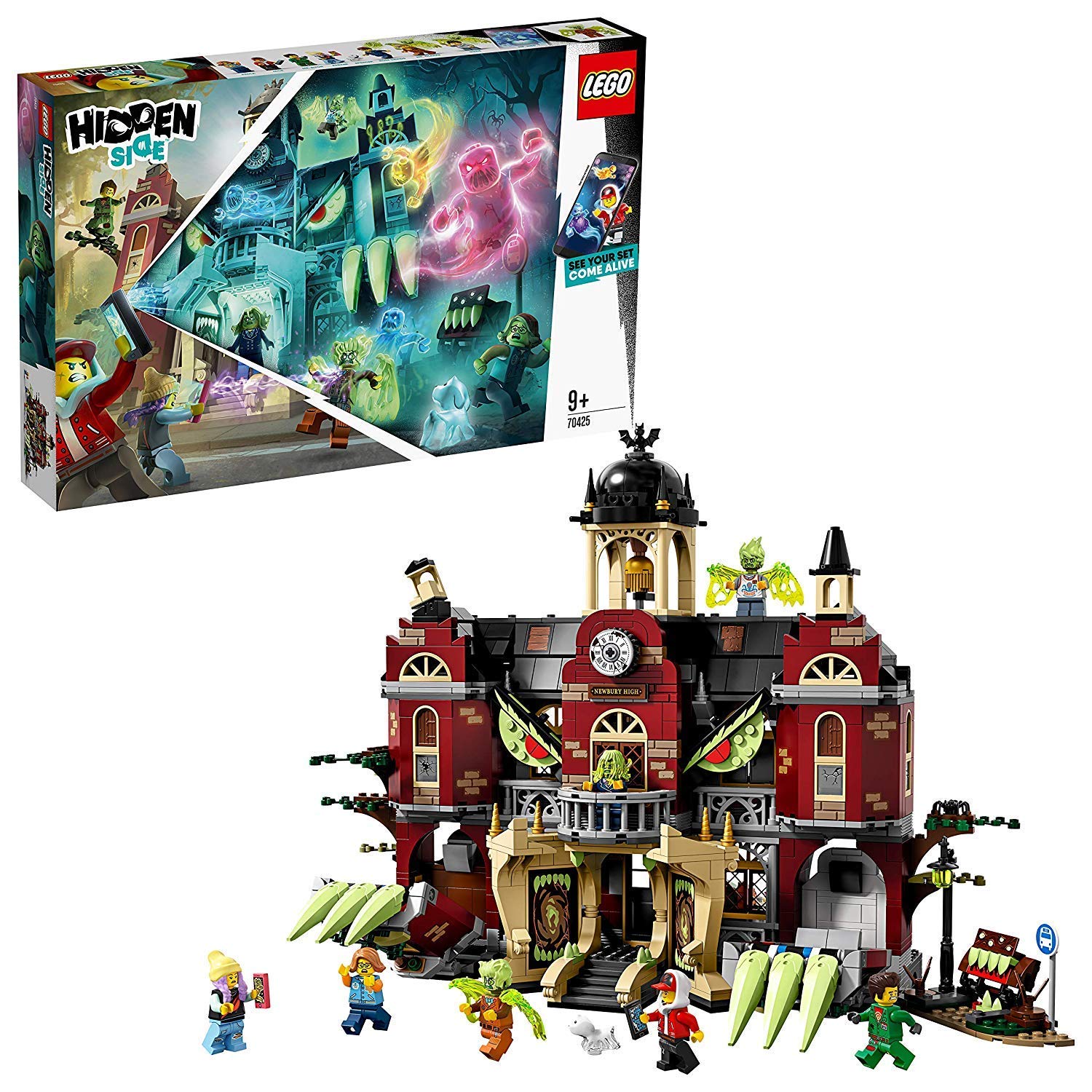 Lego 70425 Hidden Side Newbury Haunted High School Toy For Children With Au