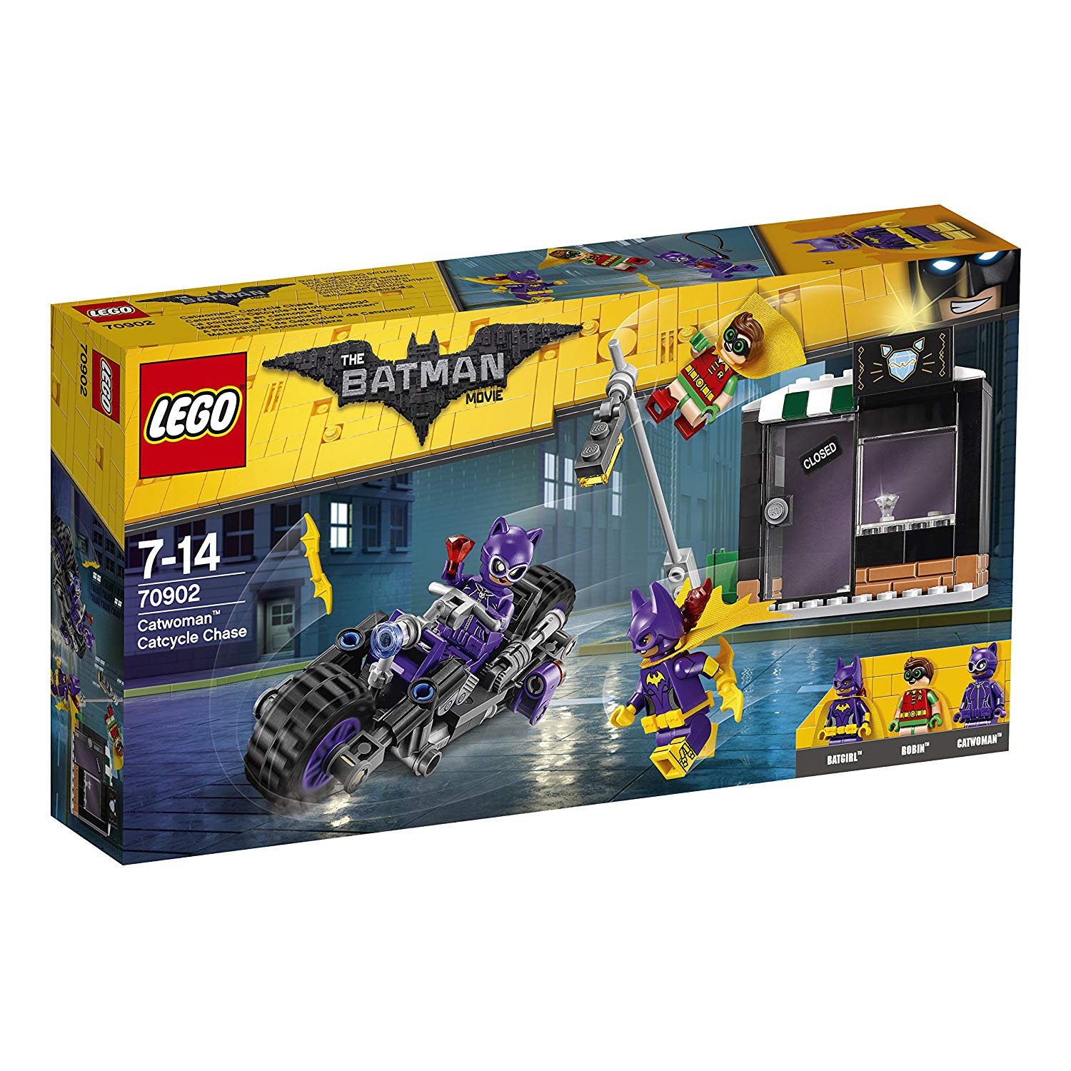 Lego The Batman Movie Catwoman Catcycle Track Hunting Batman Toy