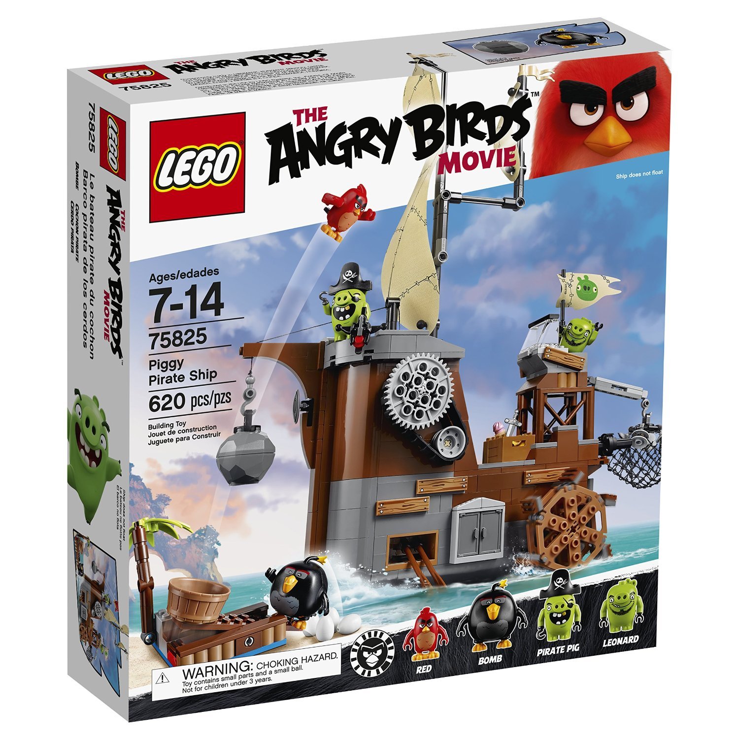 Lego 75825 Angry Birds Piggy Pirate Ship