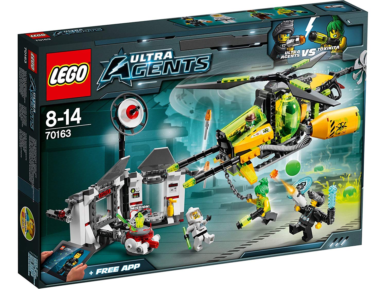 Lego Agents Toxikitas Toxic Meltdown